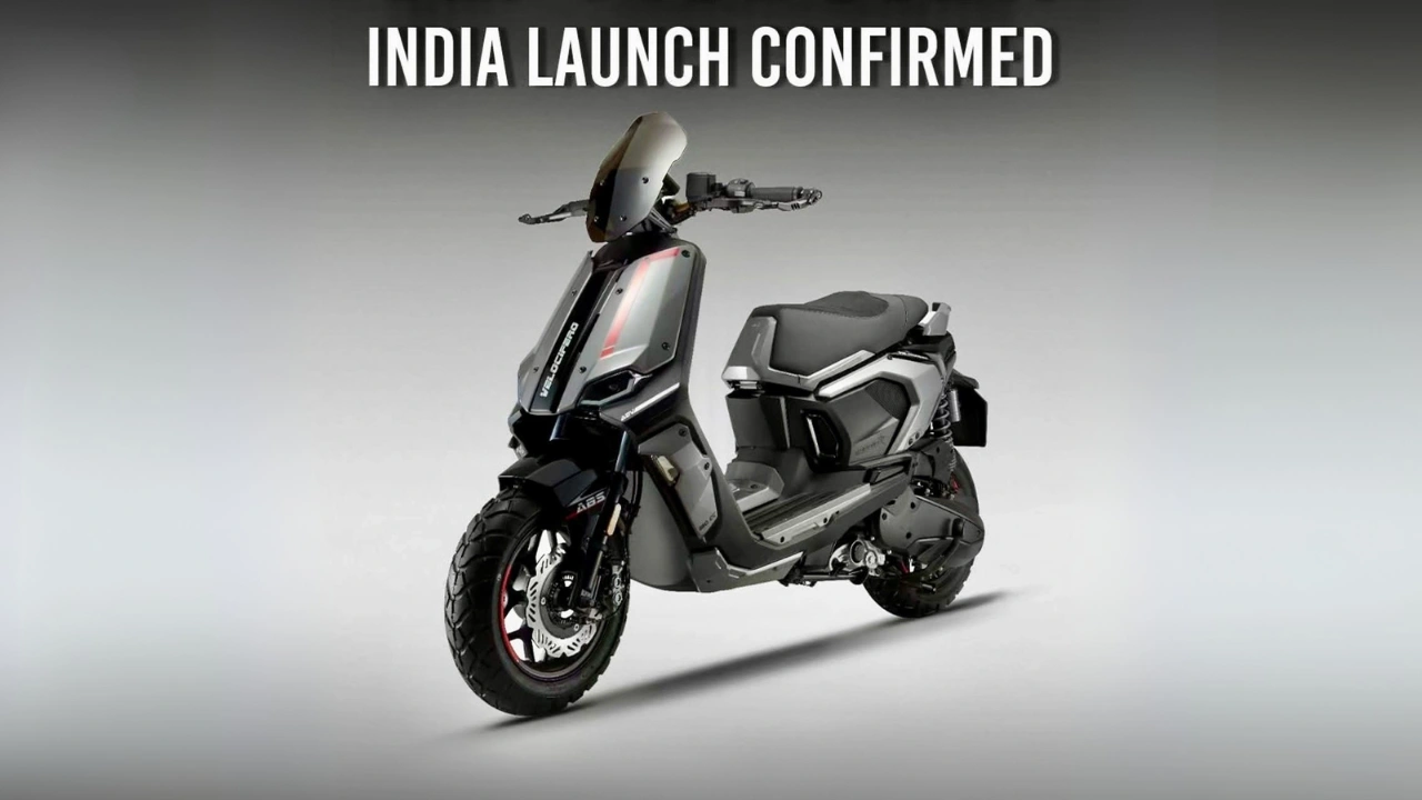 VLF Mobster premium scooter with dashcam and ABS